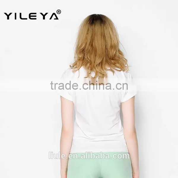 Traditonal Pattern Printed Casual Fashion Women Custom Silk Screen t Shirts, t Shirts High Quality photo-4
