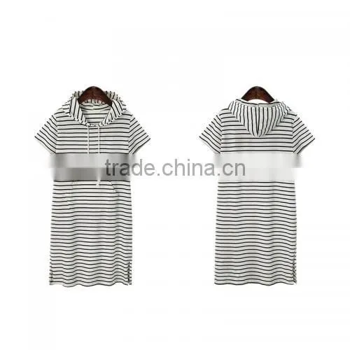 2017 New Fashion Cotton Plus Size T-shirt Dress photo-3