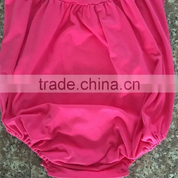 Toddler Girls Soild Color Cotton Romper Flutter Sleeve Romper Baby Bulk Boutique Baby Girl Rompers Wholesale 2016 photo-3