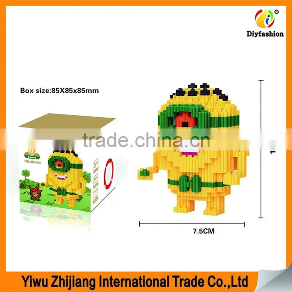 Hot Sale 3D Cartoon Figure Mode Mini Diamond Building Blocks Toys for Childrens Intelligence Development photo-4