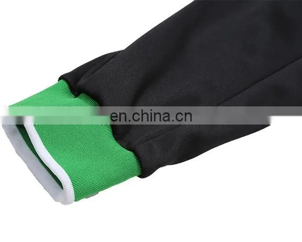 Lateset Design Black and Green Custom Track Suit photo-6