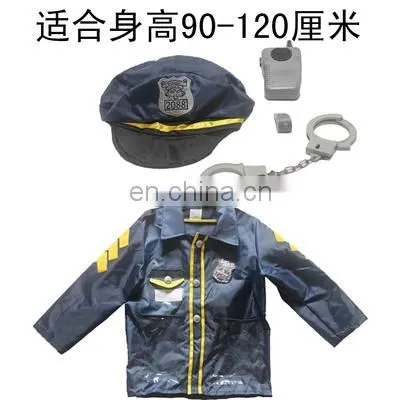 Halloween Children Kids Police Costume photo-3