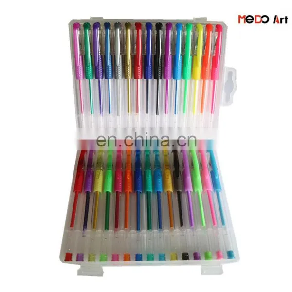 2017 Customized Wholesale Glitter Gel Pen Set Cheap Gel Pens Set photo-5