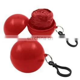 Customized Promo High Quality Disposable Raincoat in Ball photo-2