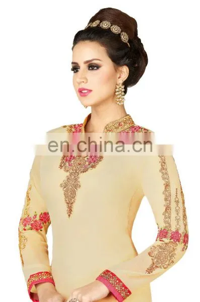 2017 Casual Party Wear Decent Salwar Kameez Suits Dress Materials (salwar Kameez Suits) photo-3