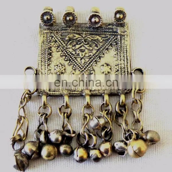 Homemade Afghan Fashion Vintage Necklace - Wholesale Afghani Tribal Pendant photo-2