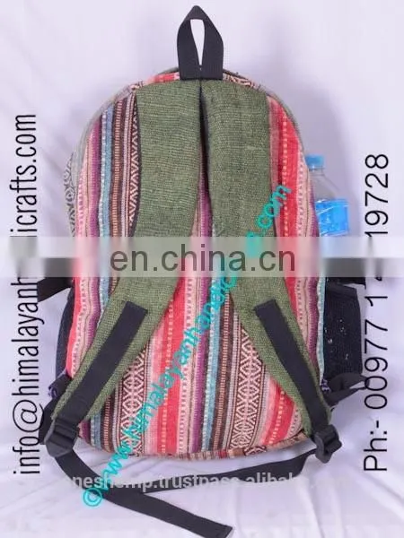 Hemp School Backpack photo-2