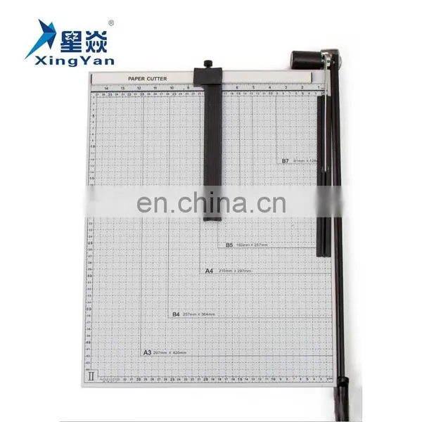 Office Paper Trimmer A4 Paper Document Cutting Machine Metal Manual Paper Cutter photo-4