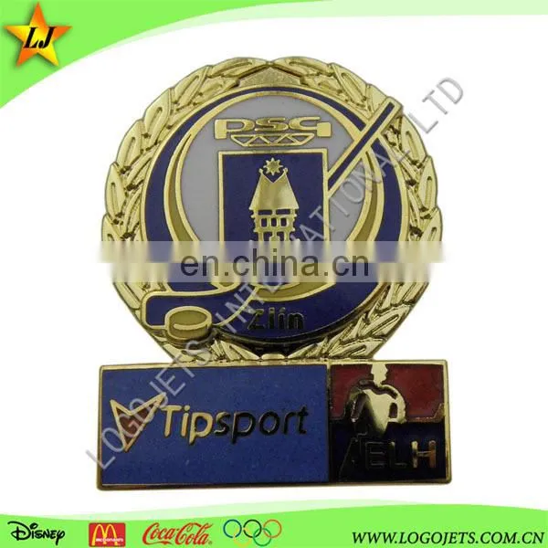 2017 Best Quality Promotional Plated Hard Enamel Lapel Pin & Badge photo-4