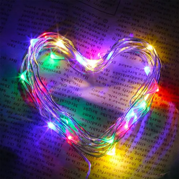 DC12V LED Fairy String Light Copper Wire 10M 33ft 100leds Christmas Light Holiday Wedding Party Decoration String Light photo-2
