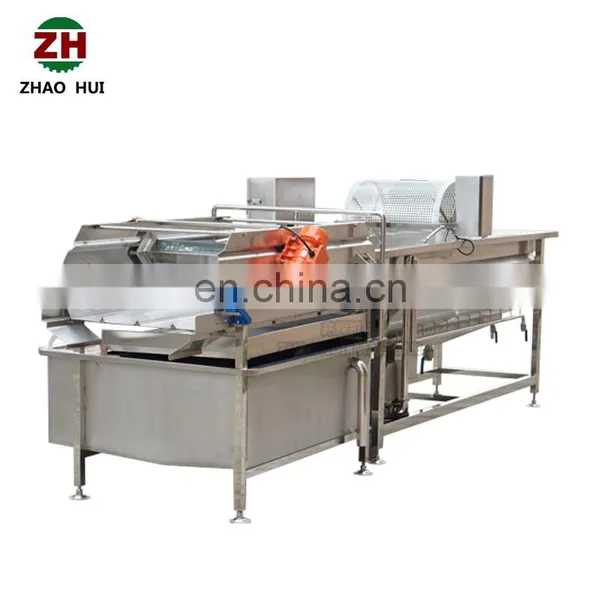 Automatic Air Bubble Ozone Rotary Berry Cherry Date Jujube Fruit Vegetable Washing Machine photo-7