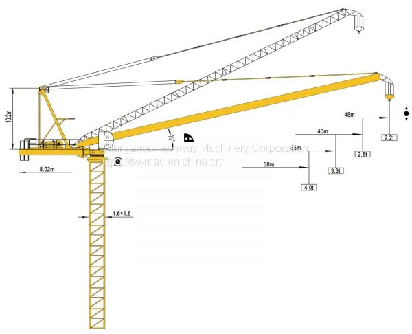Luffing Tower Crane TCD4522 photo-2