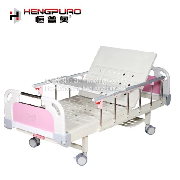 Adjustable Cheap Manual Hospital Medical Patient Bed for Handicapped photo-5