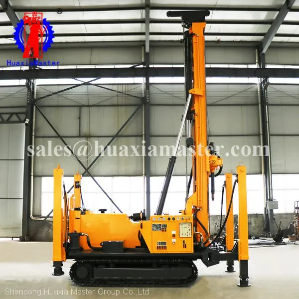 Full Hydraulic Air Drilling Rig JDL-400 From Huaxia Master /soil Layer and Bed Rock Water Well Drilling Machine for Sale photo-5
