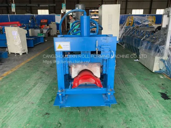Color Steel Ridge Tile Panel Sheet Roll Forming Machine photo-5