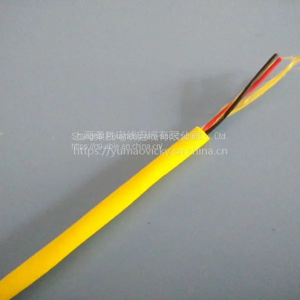 Yellow / Blue Sheath Precise Rov Cable Anti-microbial Erosion Cable photo-3