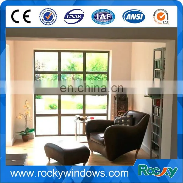 Aluminium Fixed Glass Window/ Window Glass View Window Curtain Wall Skylight photo-4