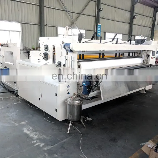 Full Automatic Color Printing Toilet Paper Roll Rewinding Machine photo-3