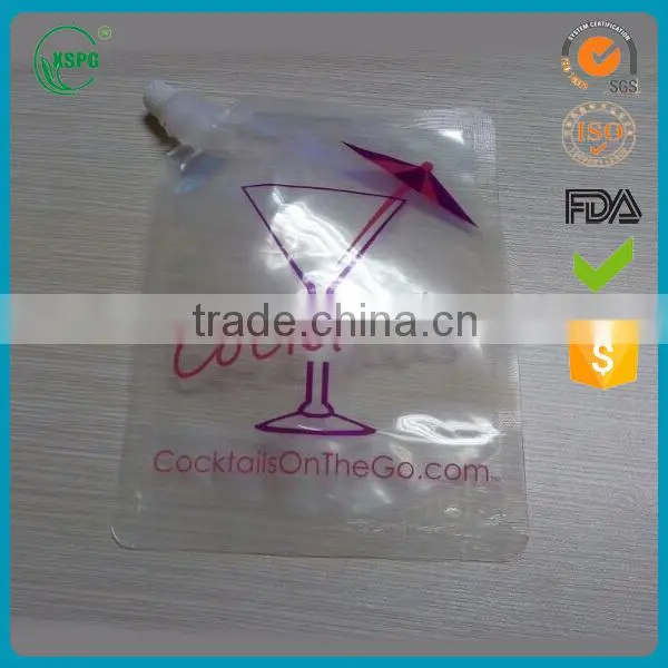 Transparent Spout Bag for Juice With Spray photo-2
