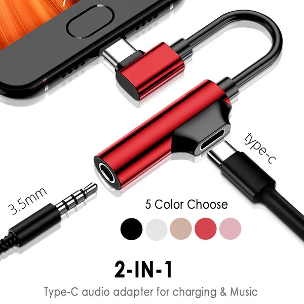 Кабель адаптера для наушников Usb Type C на 3.5 мм Aux Adapter Type-c 3.5 Jack Аудиокабель для Samsung Galaxy S21 Ultra S20 Note 20 10 Plus Tab S7 S7+