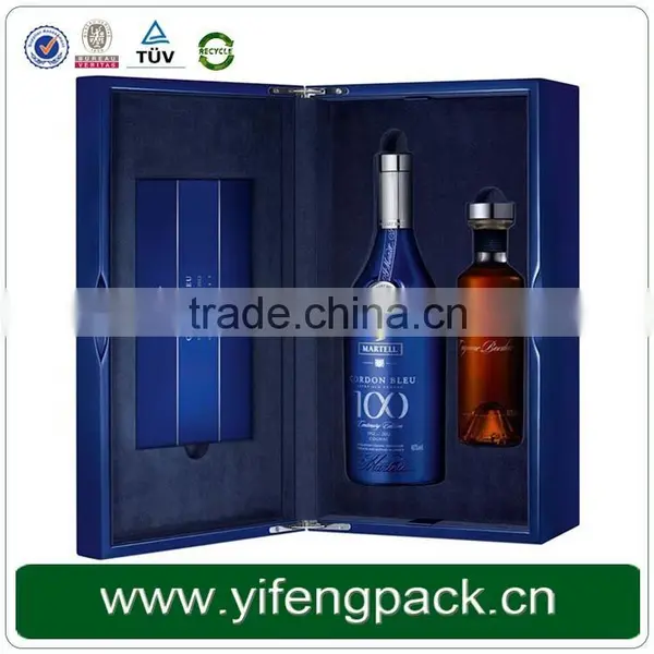 Decorative Paper Wine Champagne Glass Bottle Glass Cardboard Gift Box Wholesale photo-6