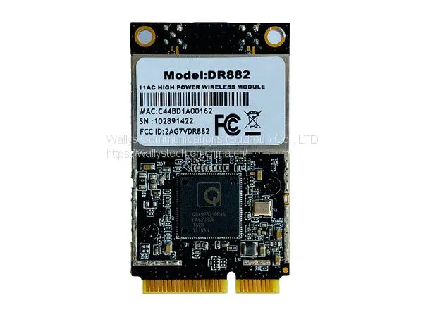 Wallys Quaclomm wifi QCA9882 802.11AC 802.11AN 2x 2 5G Высоковольтная радиокарта