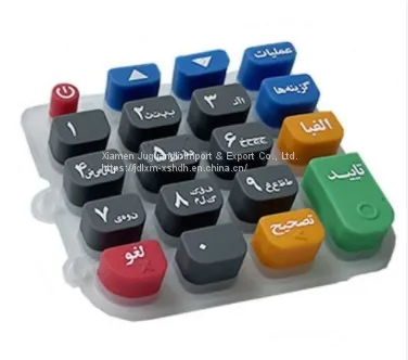 Colorful Silicone Keyboard For Mobile Terminal photo-2