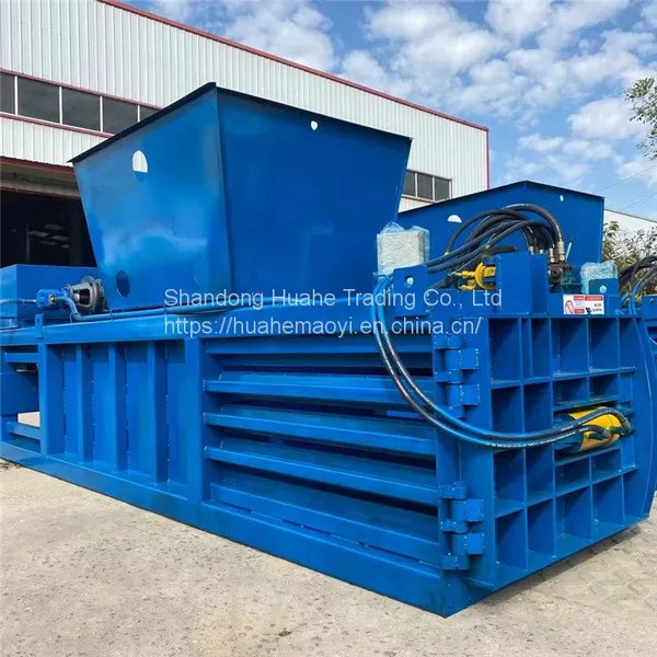 Customizable beverage bottles, cans, hydraulic horizontal packer, waste, leftover and leftover compressor