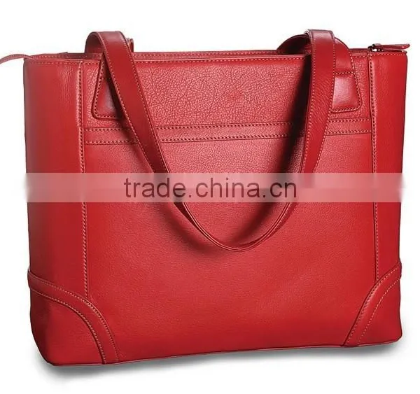 Hot Selling Wholesale Pebble Leather Women Tote Bag Leather Bags for Laptop Manufacture photo-3
