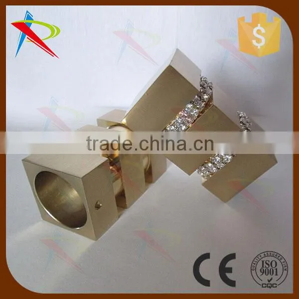 Single Curtain Rod With Square Aluminium Finial photo-2