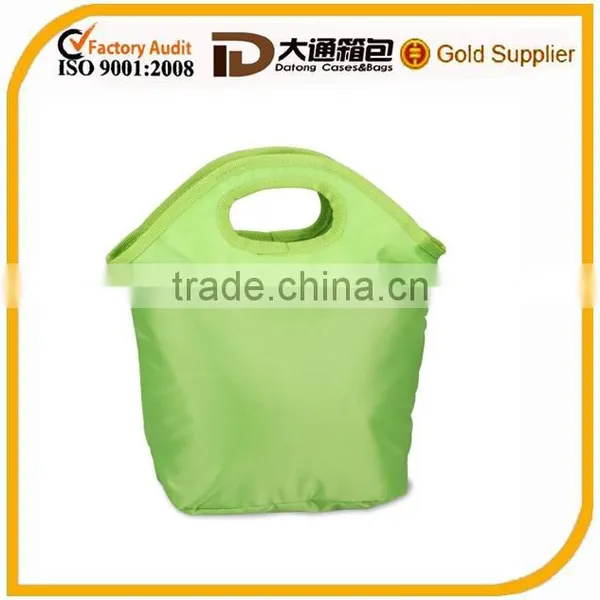 2014 Promotional Fashion Handle Neoprene Insulated Lunch Bag Cooler Bag