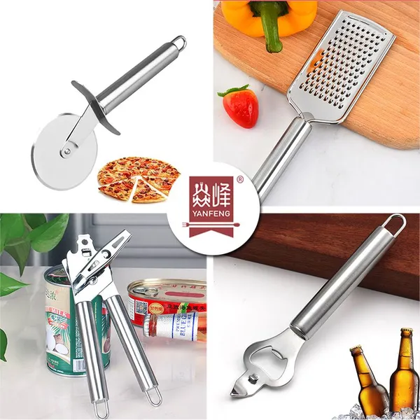 Kitchen Accessories Home and Kitchen Gadgets Non-stick Cookware Stainless Steel Utensils Set Kitchen Accessories Cooking Tools Kitchen Gadgets Sets photo-5