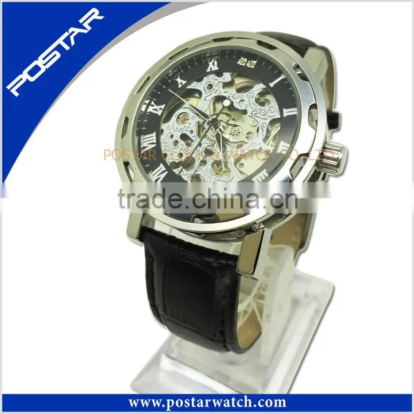Mechanical Watch Leather Watch Automatic Mechanical Watch photo-2