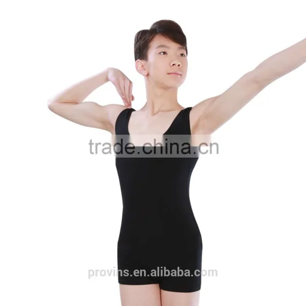 Men's Shorty Unitard, Boy's Leotard With Shorts, Men's Gymnastics Leotard photo-2
