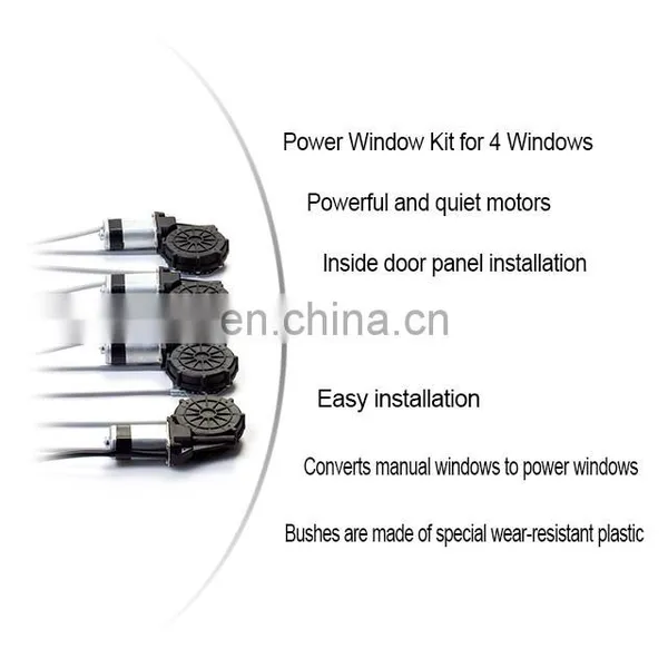 Power Window Kit for 4 Windows photo-2