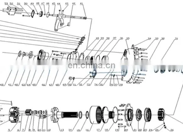 SINOTRUK Gearbox Low Gear Cone Hub Assembly NEW Model WG2203100148 photo-4