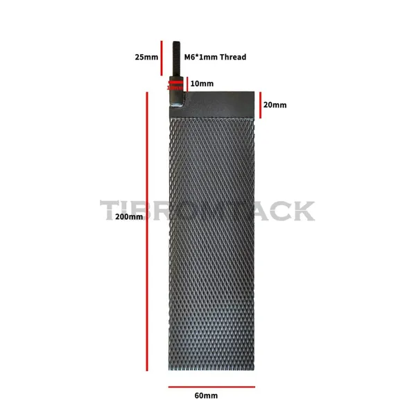 Replaceable Titanium Anode Plates With Ruthenium-Iridium Coating for Water Ionizers or Sodium Hypochlorite Generators photo-3