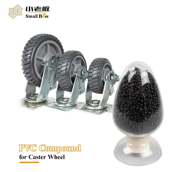PVC Furniture Caster Wheel Manufacturer PVC Pellets Compound photo-5