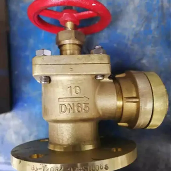 Marine Bronze Flange Right-angle Fire Hydrant/fire Valve Gb/t2032-2018 Type B/bs, Available With Classification Society Certificate photo-2