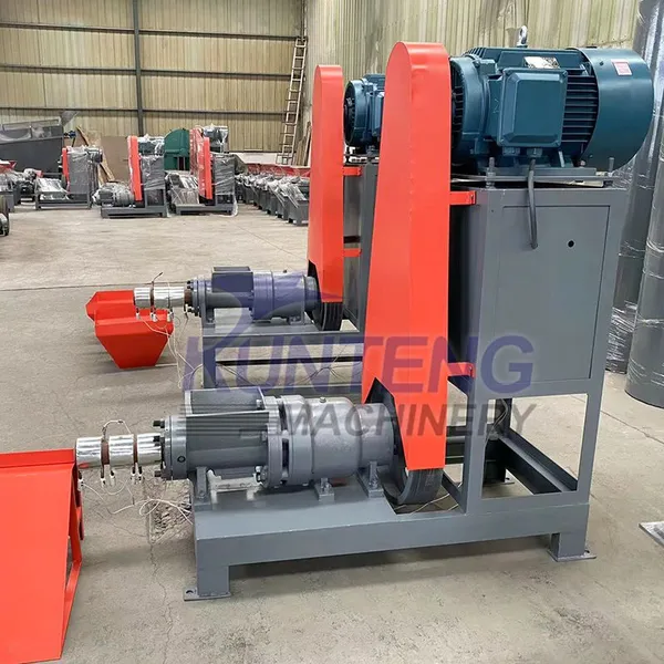 Sugarcane Bagasse Wood Sawdust Briquette Charcoal Making Machine Production Line EPC photo-2