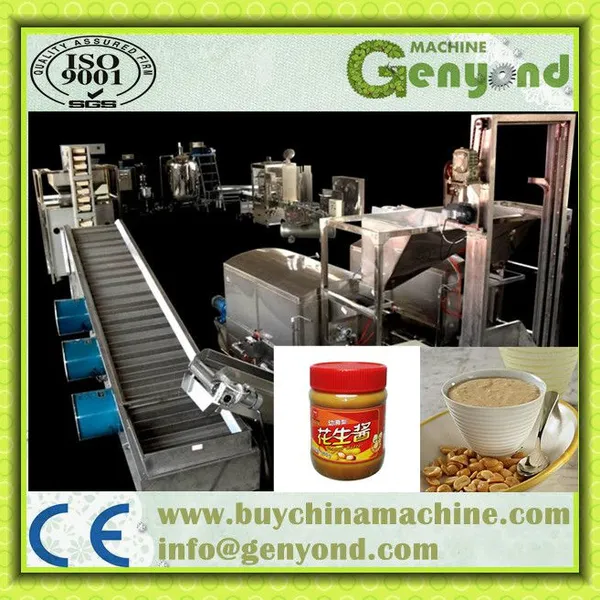 Complete Creamy Peanut Butter Grinding Grinder Making Machines/Peanut Butter Processing Line Production Plant Manufacturer photo-3