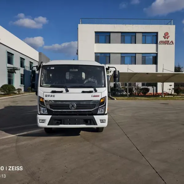 ZTY5080， Compressed Garbage Truck, Automatic Unloading, photo-4