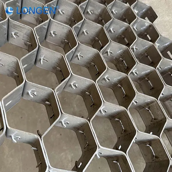 Inner Buckle Lock Riveting Durability Uniform Mesh Size Refractory Armouring Tortoise Shell Net Custom photo-5