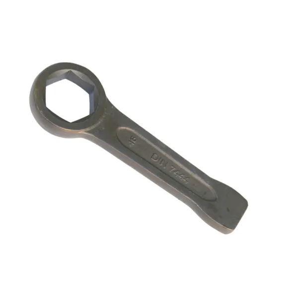 45# Steel Hexagonal Striking Wrench,24mm Size, Anti-Slip Handle,Hammering Spanner Hex Striking Wrench photo-4