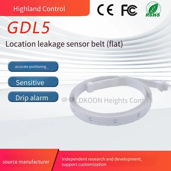 Flat Positioning Liquid Leakage Monitoring Tape, Gaodi Automatic Control, Rs485, High Sensitivity, Liquid Leakage Detection for New Energy Semiconductors