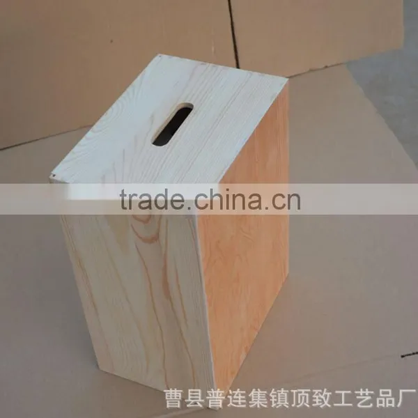 Wood Material and Recycled Materials Feature Hinged Wooden Display Box for Wine photo-2