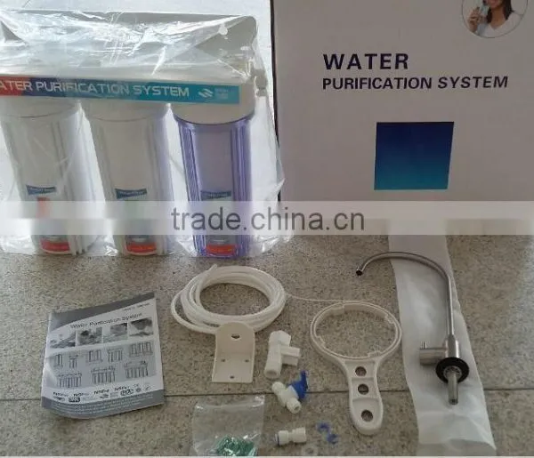 3 Stage Activated Carbon Type Countertop Kitchen Faucet Filter Water Tap Drinking ro System photo-6
