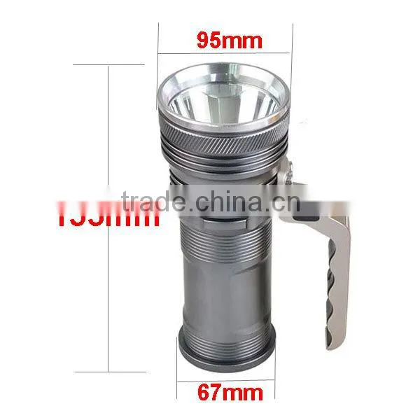 High Power Style XML T6 Long Distance Rechargeable LED Torch Flashlight photo-3