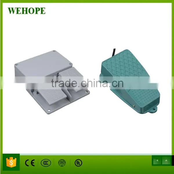 AC Mechanical Electrical FS Aluminum Pedal Switch Foot Control Switch