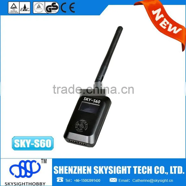 600mw Video FPV 32ch OSD Transmitter With LCD Display SKY-S60 for Fpv Googles photo-6